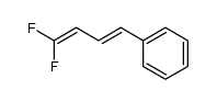 (E)-(4,4-difluoro-1,3-butadien-1-yl)benzene Structure