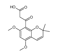 5,7-Dimethoxy-2,2-dimethyl-β-oxo-2H-1-benzopyran-8-propanoic acid picture