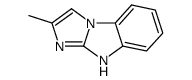 9H-Imidazo[1,2-a]benzimidazole,2-methyl-(8CI,9CI) structure