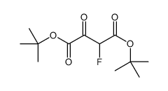 ditert-butyl 2-fluoro-3-oxobutanedioate Structure