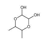 5,6-dimethyl-1,4-dioxane-2,3-diol structure