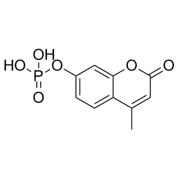 4-Methylumbelliferyl phosphate structure