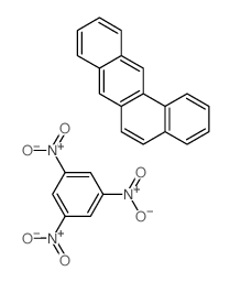 Benz[a]anthracene, compd. with 1,3,5-trinitrobenzene (1:1) structure