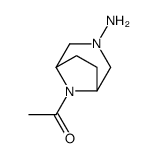 3,8-Diazabicyclo[3.2.1]octan-3-amine,8-acetyl-(9CI) picture