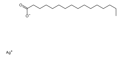 silver(1+) palmitate Structure