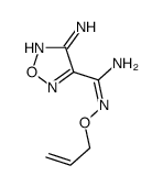 1,2,5-Oxadiazole-3-carboximidamide,4-amino-N-(2-propenyloxy)-(9CI) Structure