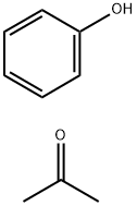 2-Acetone, condensation product with phenol结构式