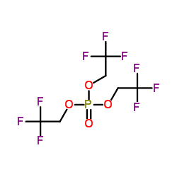 Tris(2,2,2-trifluoroethyl) phosphate Structure