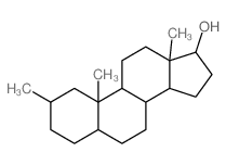 2,10,13-trimethyl-2,3,4,5,6,7,8,9,11,12,14,15,16,17-tetradecahydro-1H-cyclopenta[a]phenanthren-17-ol Structure