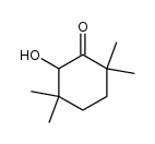 6-hydroxy-2,2,5,5-tetramethyl-1-cyclohexanone结构式