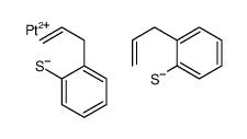 platinum(2+),2-prop-2-enylbenzenethiolate Structure