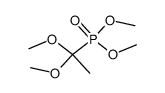 (1,1-dimethoxy-ethyl)-phosphonic acid dimethyl ester Structure