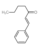 1-Hepten-3-one,1-phenyl-, (1E)- structure