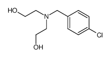 2,2'-(4-chlorobenzylazanediyl)diethanol结构式