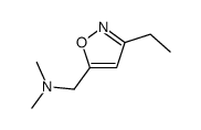 1-(3-Ethyl-1,2-oxazol-5-yl)-N,N-dimethylmethanamine结构式