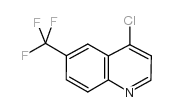 4-Chloro-6-(trifluoromethyl)quinoline Structure