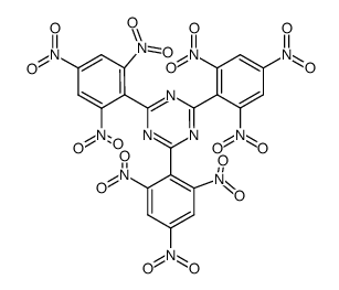 2,4,6-tris-(2,4,6-trinitro-phenyl)-[1,3,5]triazine Structure