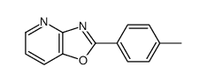 2-(4-methylphenyl)[1,3]oxazolo[4,5-b]pyridine结构式