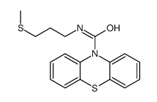 N-(3-methylsulfanylpropyl)phenothiazine-10-carboxamide结构式