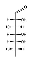 7-deoxy-L-glycero-D-gluco-heptose结构式