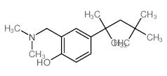 Phenol,2-[(dimethylamino)methyl]-4-(1,1,3,3-tetramethylbutyl)- picture