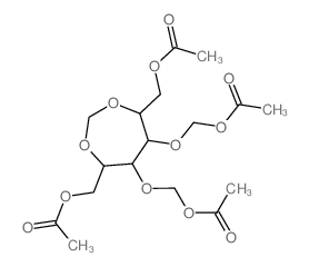 1,3-Dioxepane-4,7-dimethanol,5,6-bis[(acetyloxy)methoxy]-,diacetate (9CI) Structure