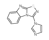 1-imidazol-1-yl-[1,2,4]thiadiazolo[4,5-a]benzimidazole结构式