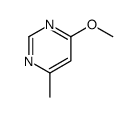 4-甲氧基-6-甲基嘧啶结构式