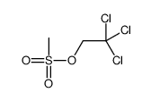 2,2,2-trichloroethyl methanesulfonate Structure