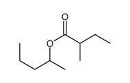 pentan-2-yl 2-methylbutanoate结构式