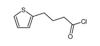 4-(2-thienyl)butanoyl chloride Structure