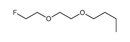 1-[2-(2-fluoroethoxy)ethoxy]butane Structure