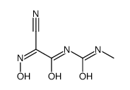 2-cyano-2-hydroxyimino-N-(methylcarbamoyl)acetamide结构式