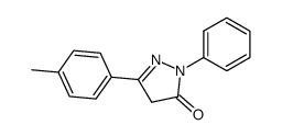 2,4-DIHYDRO-5-(4-METHYLPHENYL)-2-PHENYL-3H-PYRAZOL-3-ONE picture