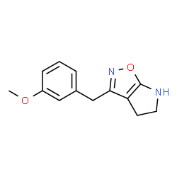 4H-Pyrrolo[3,2-d]isoxazole,5,6-dihydro-3-[(3-methoxyphenyl)methyl]-(9CI) picture