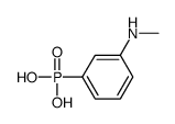 [3-(methylamino)phenyl]phosphonic acid Structure