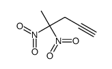 4,4-dinitropent-1-yne Structure