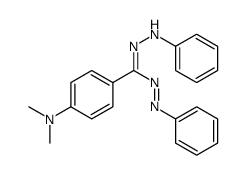 N'-anilino-4-(dimethylamino)-N-phenyliminobenzenecarboximidamide Structure