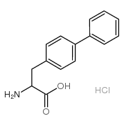 Dl-3-(4-联苯)丙氨酸盐酸盐结构式