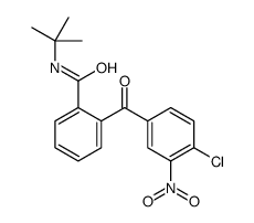 N-tert-butyl-2-(4-chloro-3-nitrobenzoyl)benzamide Structure