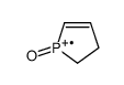 2,3-dihydrophosphol-1-ium 1-oxide结构式