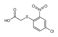 [(4-chloro-2-nitrophenyl)thio]acetic acid Structure