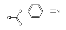 4-cyanophenyl chloroformate结构式