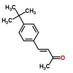 β-acetyl-4-tert-butylstyrene结构式