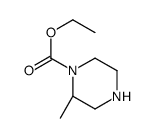 1-Piperazinecarboxylicacid,2-methyl-,ethylester,(2S)-(9CI) Structure