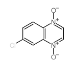 Quinoxaline, 6-chloro-, 1,4-dioxide structure