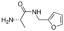 (S)-2-AMino-N-furan-2-ylMethyl-propionaMide结构式