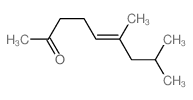 (E)-6,8-dimethylnon-5-en-2-one Structure