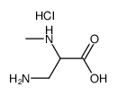 3-Amino-N-Methylalanine Monohydrochloride结构式