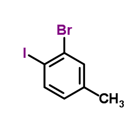 3-溴-4-碘甲苯结构式